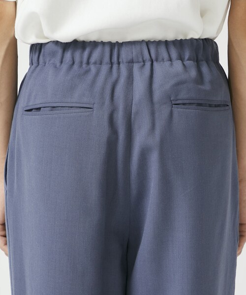 THEE（シー）の「テーパードイージーパンツ（パンツ・メンズ・BLACK/BLU・1/2）」の8枚目の写真