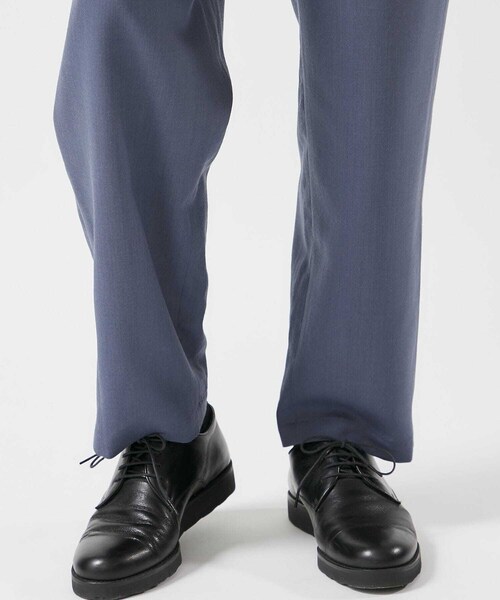 THEE（シー）の「テーパードイージーパンツ（パンツ・メンズ・BLACK/BLU・1/2）」の7枚目の写真