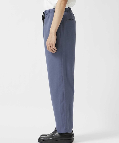 THEE（シー）の「テーパードイージーパンツ（パンツ・メンズ・BLACK/BLU・1/2）」の4枚目の写真