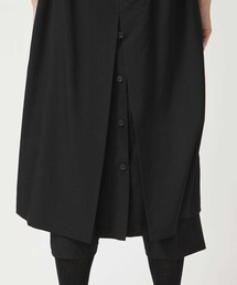 Yohji Yamamoto ヨウジヤマモト　定番ラップパンツ STAFF STYLING｜THE SHOP YOHJI YAMAMOTO