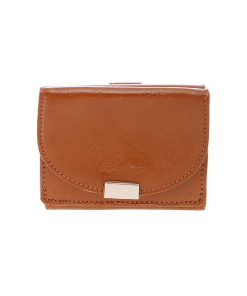 koe(コエ)の「三つ折りミニ財布(その他・キャメル/パイソン・F)」の1枚目の写真