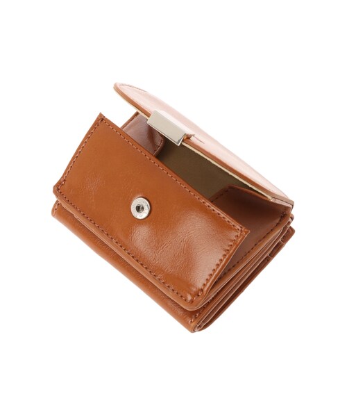 koe(コエ)の「三つ折りミニ財布(その他・キャメル/パイソン・F)」の8枚目の写真