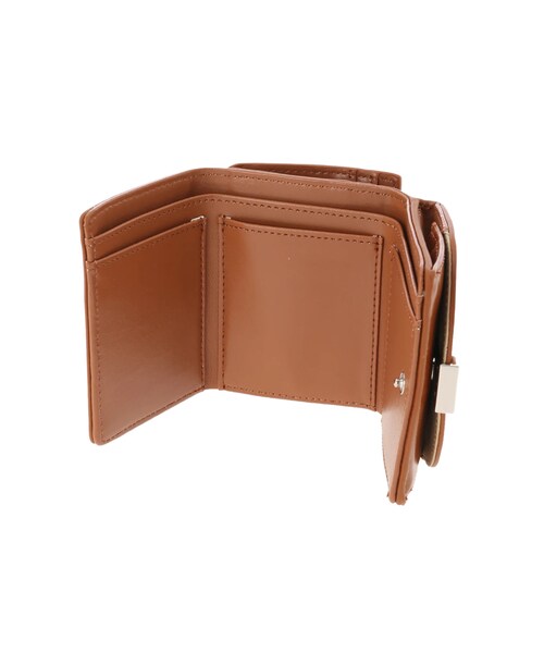 koe(コエ)の「三つ折りミニ財布(その他・キャメル/パイソン・F)」の6枚目の写真