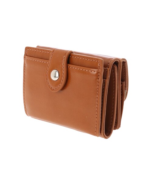 koe(コエ)の「三つ折りミニ財布(その他・キャメル/パイソン・F)」の4枚目の写真