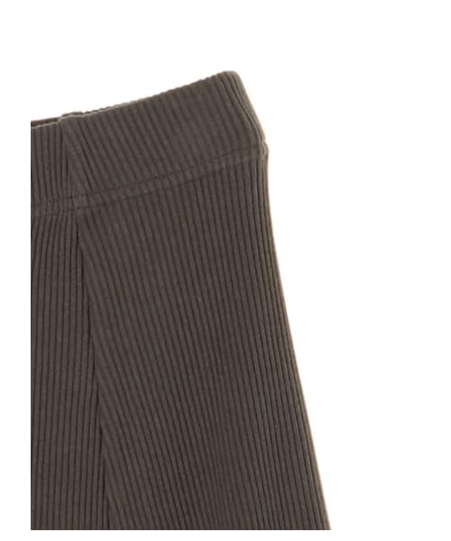 AMERICAN HOLIC（アメリカンホリック）の「リブ切り替えロングカットスカート（スカート・チャコールグレー/ライトベージュ/ネイビー・M/L）」の7枚目の写真