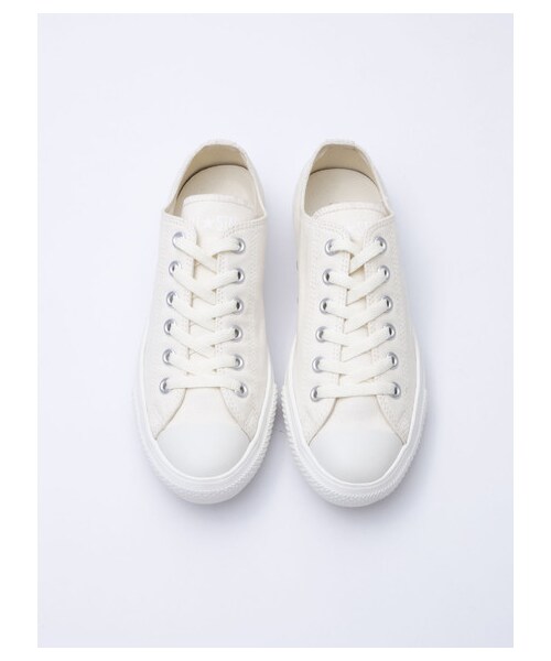 earth music&ecology（アースミュージックアンドエコロジー）の「【先行予約】CONVERSE×earthALLSTAR LIGHT OX（シューズ・アイボリー/グレーベージュ/ブラウン/ラベンダー・5cm/23cm/24cm）」の14枚目の写真