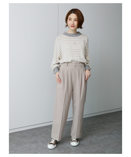 earth music&ecology（アースミュージックアンドエコロジー）の「【先行予約】CONVERSE×earthALLSTAR LIGHT OX（シューズ・アイボリー/グレーベージュ/ブラウン/ラベンダー・5cm/23cm/24cm）」の8枚目の写真