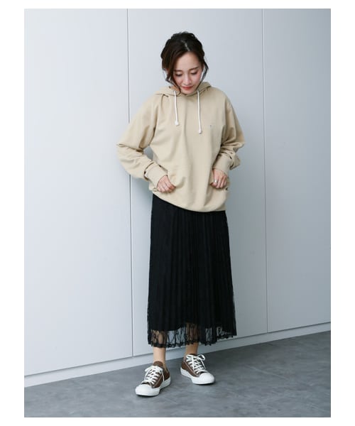 earth music&ecology（アースミュージックアンドエコロジー）の「【先行予約】CONVERSE×earthALLSTAR LIGHT OX（シューズ・アイボリー/グレーベージュ/ブラウン/ラベンダー・5cm/23cm/24cm）」の12枚目の写真