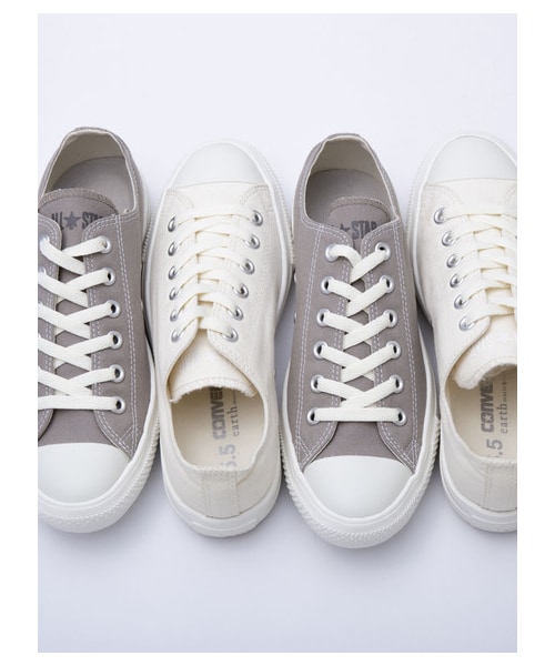 earth music&ecology（アースミュージックアンドエコロジー）の「【先行予約】CONVERSE×earthALLSTAR LIGHT OX（シューズ・アイボリー/グレーベージュ/ブラウン/ラベンダー・5cm/23cm/24cm）」の13枚目の写真