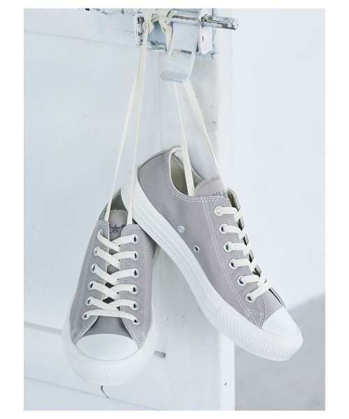 earth music&ecology（アースミュージックアンドエコロジー）の「【先行予約】CONVERSE×earthALLSTAR LIGHT OX（シューズ・アイボリー/グレーベージュ/ブラウン/ラベンダー・5cm/23cm/24cm）」の20枚目の写真