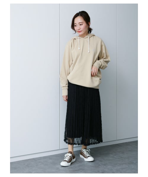 earth music&ecology（アースミュージックアンドエコロジー）の「【先行予約】CONVERSE×earthALLSTAR LIGHT OX（シューズ・アイボリー/グレーベージュ/ブラウン/ラベンダー・5cm/23cm/24cm）」の11枚目の写真