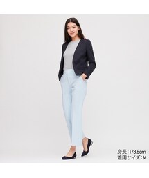 UNIQLO | ポンチノーカラージャケット(その他アウター)