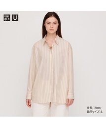 UNIQLO | オーバーサイズシャツ（長袖）(シャツ/ブラウス)