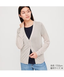 UNIQLO | ライトVネックカーディガン（長袖）(カーディガン/ボレロ)