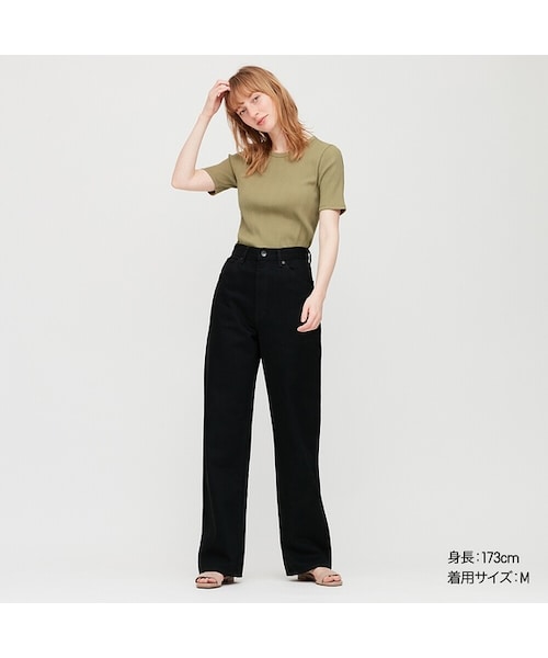 UNIQLO（ユニクロ）の「ランダムリブクルーネックT（半袖