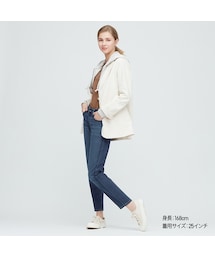 UNIQLO | ミッドライズスリムテーパードアンクルジーンズ(デニムパンツ)