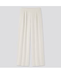 UNIQLO | クレープジャージーワイドパンツ(その他パンツ)