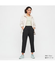 UNIQLO | クレープジャージーテーパードパンツ(その他パンツ)