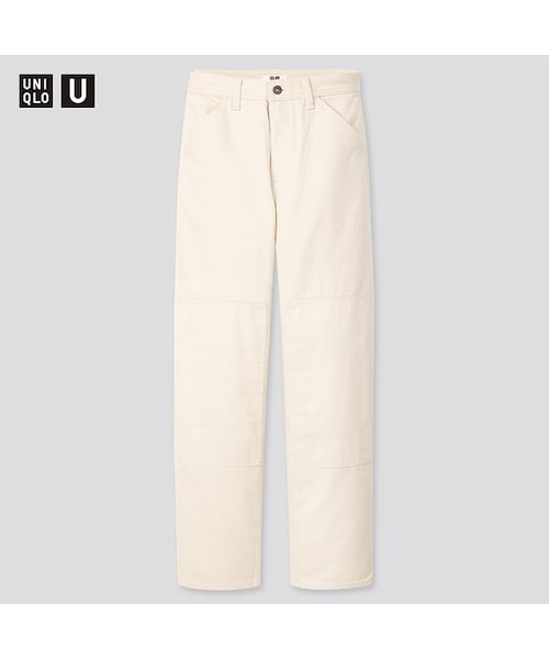 UNIQLO（ユニクロ）の「カーペンターパンツ（その他パンツ・レディース・BLACK 09/NATURAL 30・73/70/58/64/55/67/76/61）」の2枚目の写真