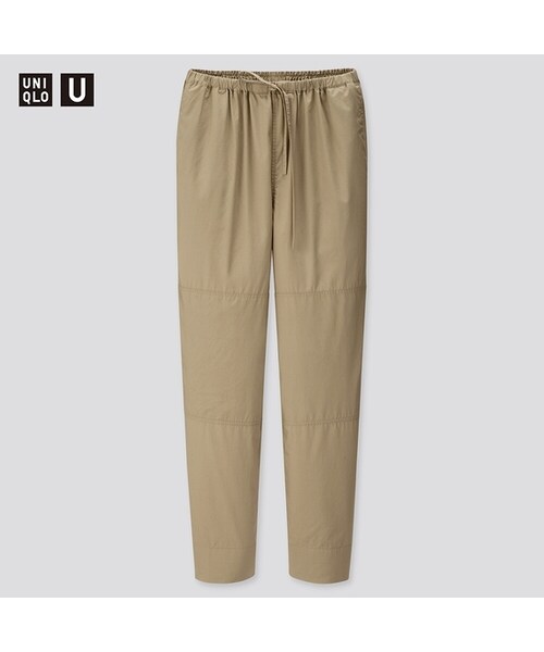 UNIQLO（ユニクロ）の「パラシュートパンツ（その他パンツ・レディース・DARK GRAY 08/CREAM 40/BLACK 09/OLIVE 56・L/S/M/XS/XL/XXL）」の4枚目の写真