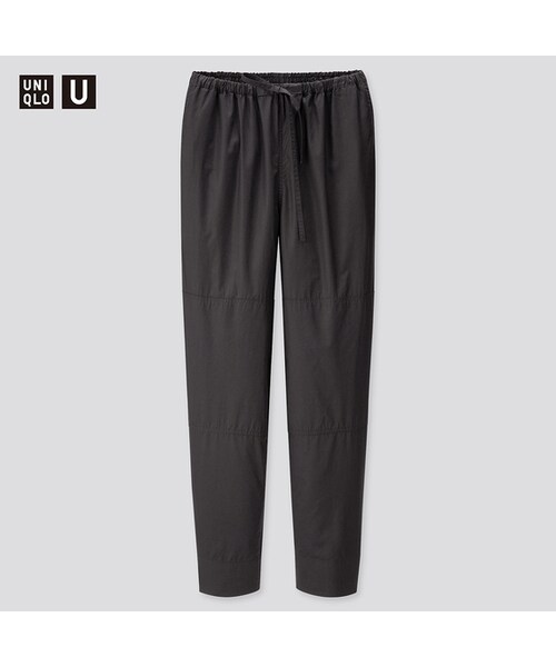 UNIQLO（ユニクロ）の「パラシュートパンツ（その他パンツ・レディース・DARK GRAY 08/CREAM 40/BLACK 09/OLIVE 56・L/S/M/XS/XL/XXL）」の2枚目の写真