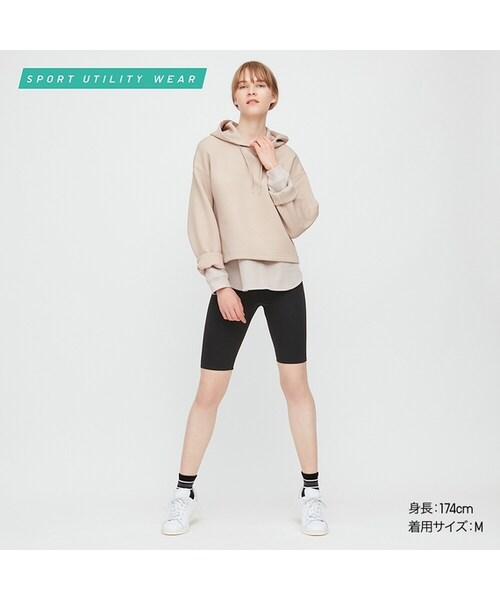 UNIQLO（ユニクロ）の「エアリズムソフトバイカーショーツ（その他パンツ・レディース・GRAY 06/BLACK 09・S/XXL/3XL/XS/XL/L/M）」の2枚目の写真