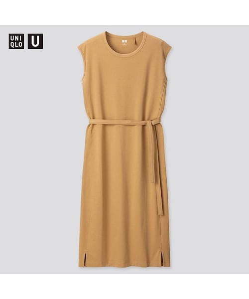 UNIQLO（ユニクロ）の「クルーネックワンピース（ノースリーブ