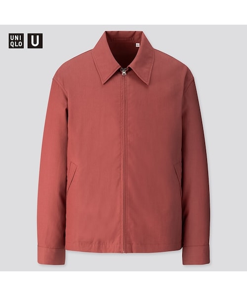 新品　Uniqlo u ユニクロユー　ドリズラージャケット　ジップアップブルゾン 美品レア✨UNIQLO U ドリズラージャケット ジップアップブルゾン