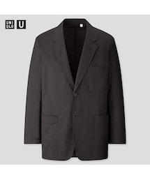 UNIQLO | コットンリネンジャケット セットアップ可能(その他アウター)