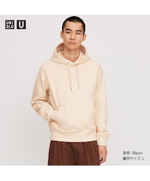 UNIQLO | ワイドフィットスウェットプルパーカ（長袖）(パーカー)