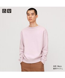 UNIQLO | ワイドフィットスウェットシャツ（長袖）(パーカー)