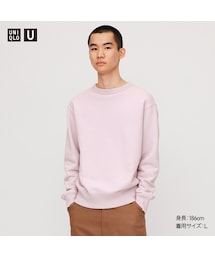 UNIQLO | ワイドフィットスウェットシャツ（長袖）(パーカー)