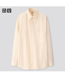 UNIQLO | コットンレギュラーカラーシャツ（長袖）(シャツ/ブラウス)