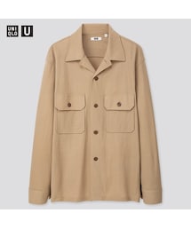 UNIQLO | ミリタリージャージーシャツ（長袖）(シャツ/ブラウス)