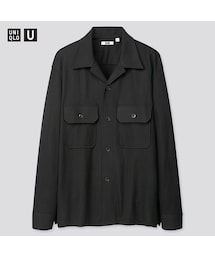 UNIQLO | ミリタリージャージーシャツ（長袖）(シャツ/ブラウス)