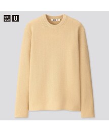 UNIQLO | リブクルーネックセーター（長袖）(ニット/セーター)