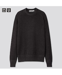 UNIQLO | ドライタッチサマークルーネックセーター（長袖）(ニット/セーター)