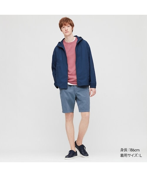UNIQLO（ユニクロ）の「チノショートパンツ（丈短め21.5～25cm）（その他パンツ・メンズ・BROWN 35/BLUE 66/PINK 12/DARK GREEN 58/GREEN 54/BLUE 63/BLACK 09/YELLOW 44/DARK GRAY 08/WHITE 00/NAVY 69/BEIGE 32・M/3XL/XXL/S/L/XL/XS/4XL）」の9枚目の写真