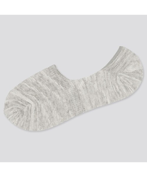 UNIQLO（ユニクロ）の「スラブベリーショートソックス（ソックス/靴下・メンズ・BEIGE 31/GRAY 03/BLACK 09/BLUE 64・25-27/27-29）」の3枚目の写真
