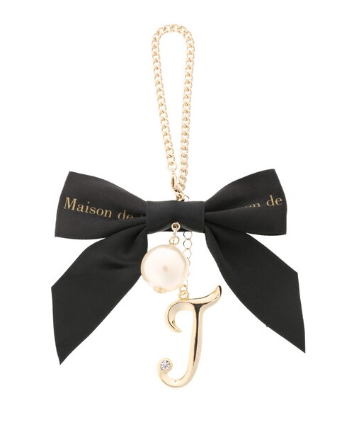 Maison de FLEUR(メゾンドフルール)の「イニシャルバッグチャーム(アクセサリー・A/C/D/F/H/I/K/L/M/N/R/S/T/Y/E/G/J・F)」の12枚目の写真