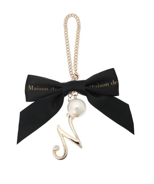 Maison de FLEUR(メゾンドフルール)の「イニシャルバッグチャーム(アクセサリー・A/C/D/F/H/I/K/L/M/N/R/S/T/Y/E/G/J・F)」の16枚目の写真