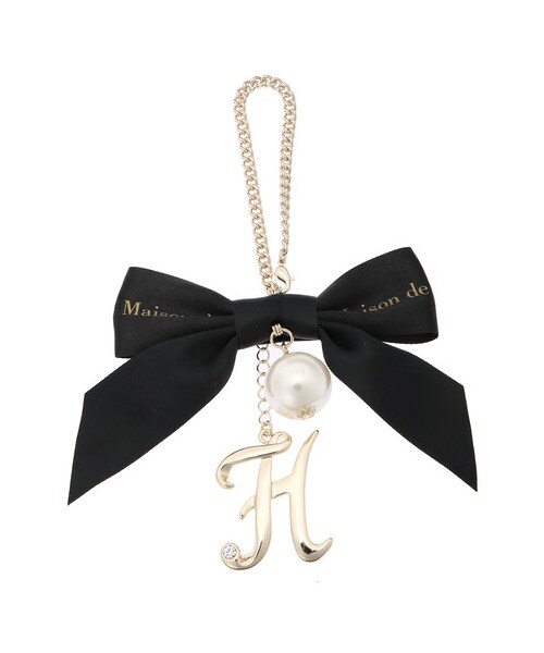 Maison de FLEUR(メゾンドフルール)の「イニシャルバッグチャーム(アクセサリー・A/C/D/F/H/I/K/L/M/N/R/S/T/Y/E/G/J・F)」の10枚目の写真