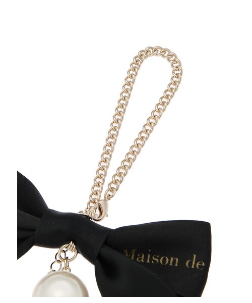 Maison de FLEUR(メゾンドフルール)の「イニシャルバッグチャーム(アクセサリー・A/C/D/F/H/I/K/L/M/N/R/S/T/Y/E/G/J・F)」の3枚目の写真