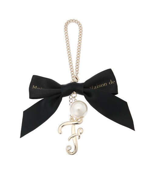 Maison de FLEUR(メゾンドフルール)の「イニシャルバッグチャーム(アクセサリー・A/C/D/F/H/I/K/L/M/N/R/S/T/Y/E/G/J・F)」の8枚目の写真