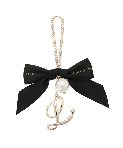 Maison de FLEUR(メゾンドフルール)の「イニシャルバッグチャーム(アクセサリー・A/C/D/F/H/I/K/L/M/N/R/S/T/Y/E/G/J・F)」の14枚目の写真