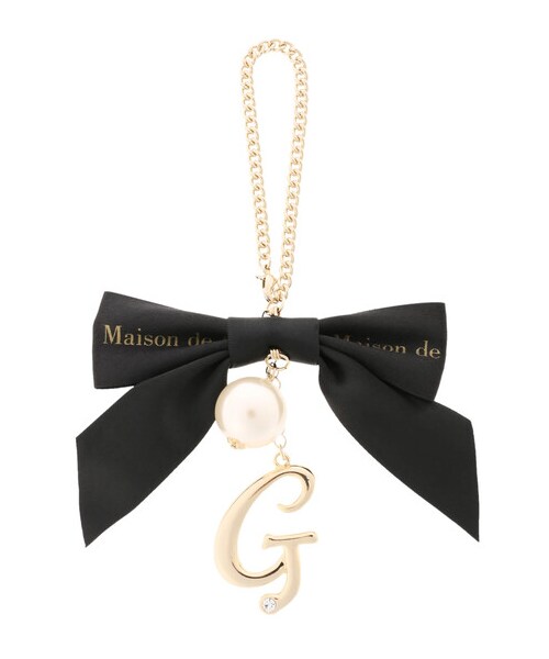 Maison de FLEUR(メゾンドフルール)の「イニシャルバッグチャーム(アクセサリー・A/C/D/F/H/I/K/L/M/N/R/S/T/Y/E/G/J・F)」の9枚目の写真