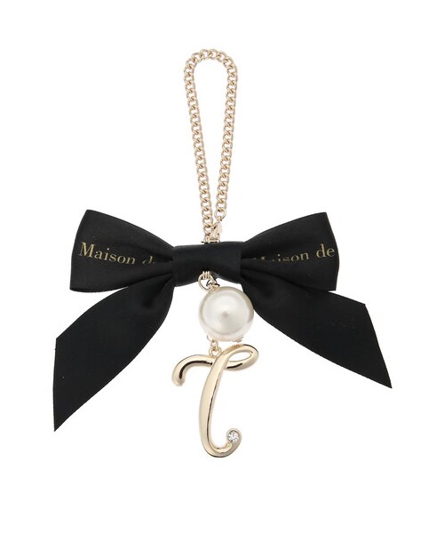 Maison de FLEUR(メゾンドフルール)の「イニシャルバッグチャーム(アクセサリー・A/C/D/F/H/I/K/L/M/N/R/S/T/Y/E/G/J・F)」の19枚目の写真