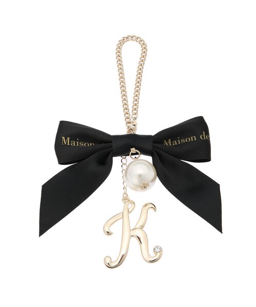 Maison de FLEUR(メゾンドフルール)の「イニシャルバッグチャーム(アクセサリー・A/C/D/F/H/I/K/L/M/N/R/S/T/Y/E/G/J・F)」の13枚目の写真