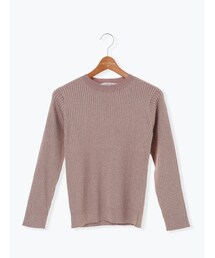 Lugnoncure | ラメリブニットプルオーバー LS(トップス)