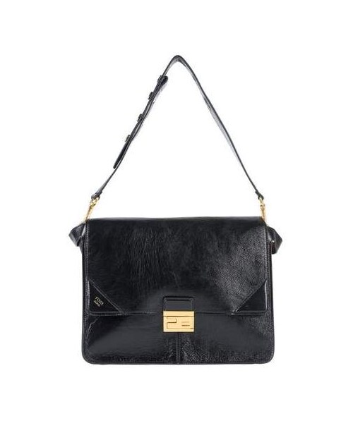 FENDI(フェンディ)の「Fendi FENDI Shoulder bag(ショルダーバッグ・レディース・Beige/Black・--)」の1枚目の写真